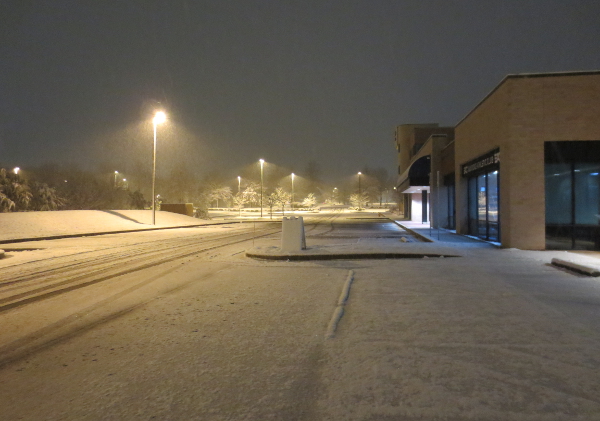 strip mall parking lot